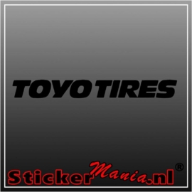 Toyo tires sticker