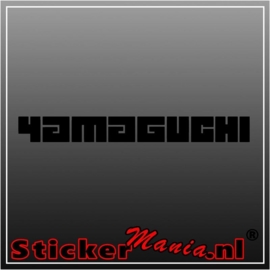 Yamaguchi sticker
