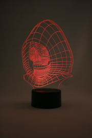 Skull led lamp