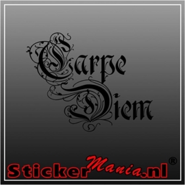 Carpe diem muursticker