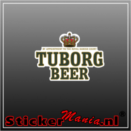 Tuborg beer Full Colour sticker