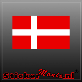 Denemarken Full Colour sticker