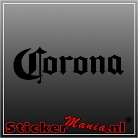 Corona sticker