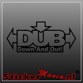 Dub sticker