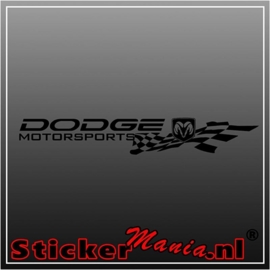 Dodge motorsports sticker