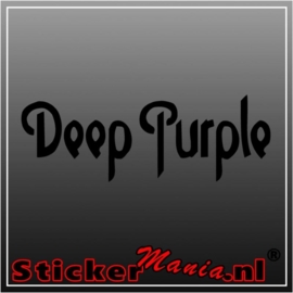 Deep purple sticker