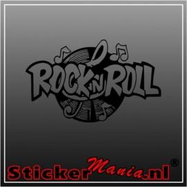 Rock n roll 1 sticker