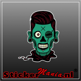 Zombie 1 Full Colour sticker