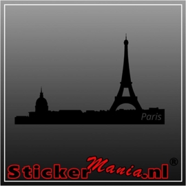 Skyline parijs 2 muursticker