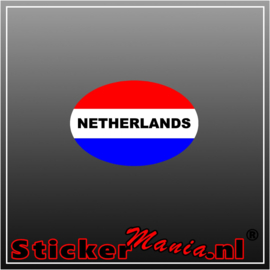 Netherlands Rood Wit Blauw Full Colour sticker