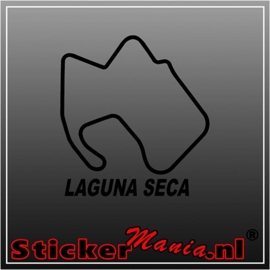 Laguna seca circuit sticker