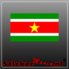 Suriname Full Colour sticker