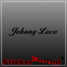 Johnny loco sticker
