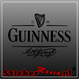 Guinness sticker