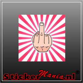 Japan Finger Full Colour sticker