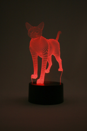 Kat led lamp