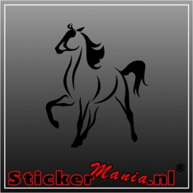 Paard 8 sticker