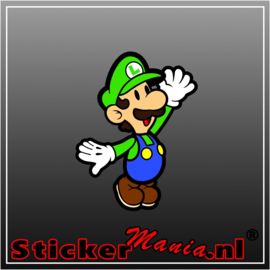 Luigi Full Colour sticker