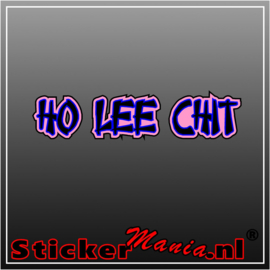Ho Lee Chit Full Colour sticker