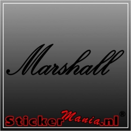 Marshall sticker