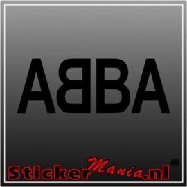Abba sticker