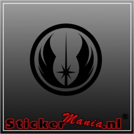 Jedi logo sticker