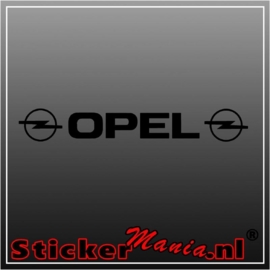 Opel raamstreamer sticker