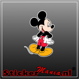 Mickey Mouse 3 Full Colour sticker