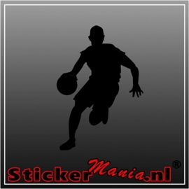 Muursticker basketbal 4