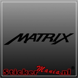 Toyota matrix sticker