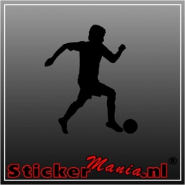 Muursticker voetbal 5