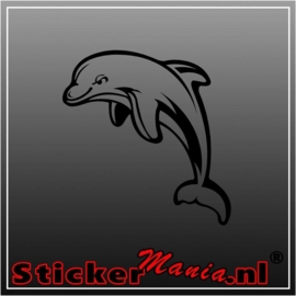Dolfijn 4 sticker