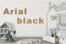 Arial black