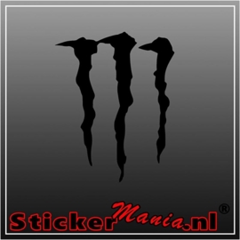 Monster energy logo sticker