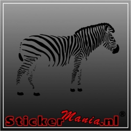 Zebra 1 sticker