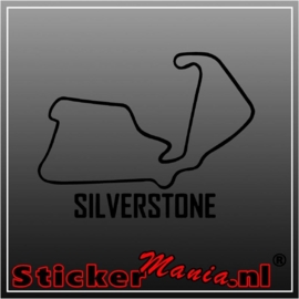 Silverstone circuit sticker