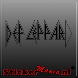 Def leppard sticker