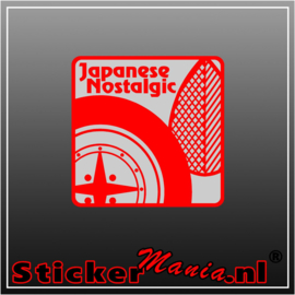 Japanse Nostalgie Full Colour sticker