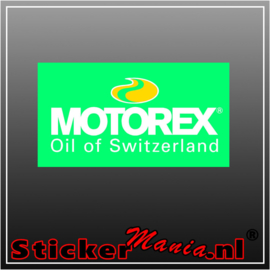 Motorex oil full colour sticker