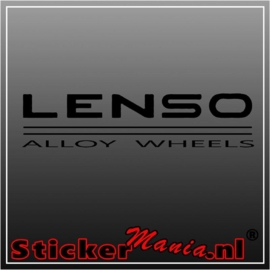 Lenso sticker