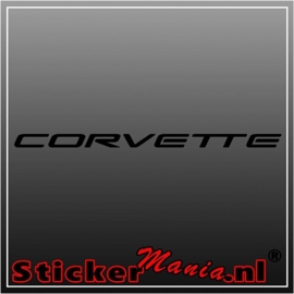 Chrvrolet corvette 1 sticker