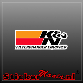 K&N Full Colour sticker
