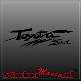 Toyota sport sticker