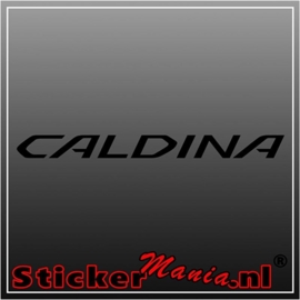 Toyota caldina sticker