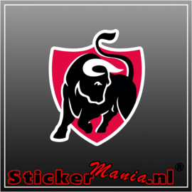 Jupiler bull full colour sticker