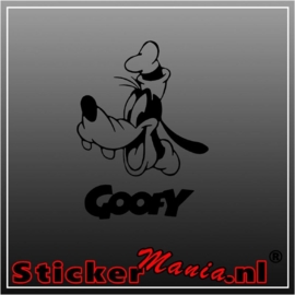 Goofy sticker
