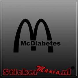 McDiabetes sticker