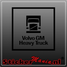 Volvo GM heavy truck sticker