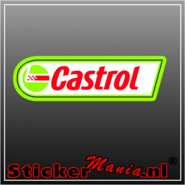 Castrol full colour sticker
