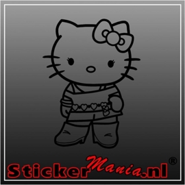 Hello kitty stoer sticker